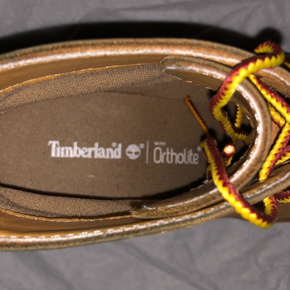 AUTHENTIC TIMBERLAND AVERLY LACE CHUKKA BOOT  SZ 6.5 - Picture 8 of 9